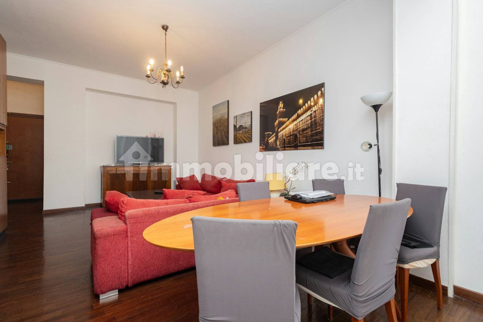 Appartamento 3 locali 95 mq – Via Melchiorre Gioia 156, Milano (20125) — foto 1 (soggiorno)