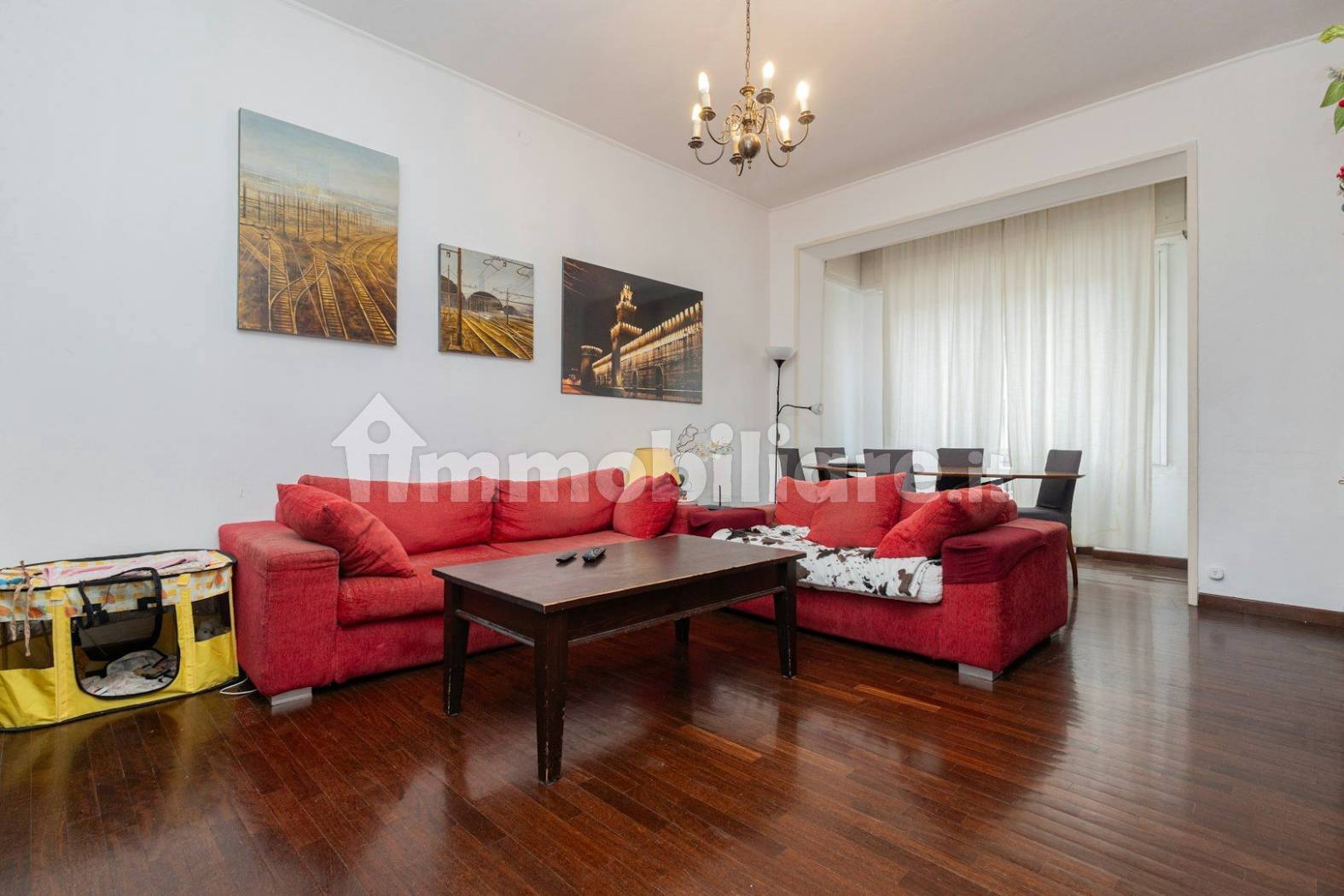 Appartamento 3 locali 95 mq – Via Melchiorre Gioia 156, Milano (20125) — foto 2 (soggiorno)