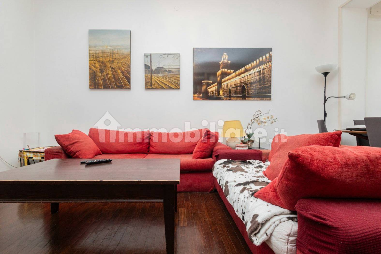 Appartamento 3 locali 95 mq – Via Melchiorre Gioia 156, Milano (20125) — foto 4 (soggiorno)